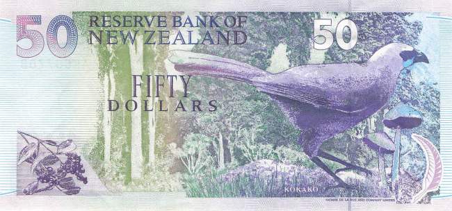 50 Dollar Neuseeland p180 1992